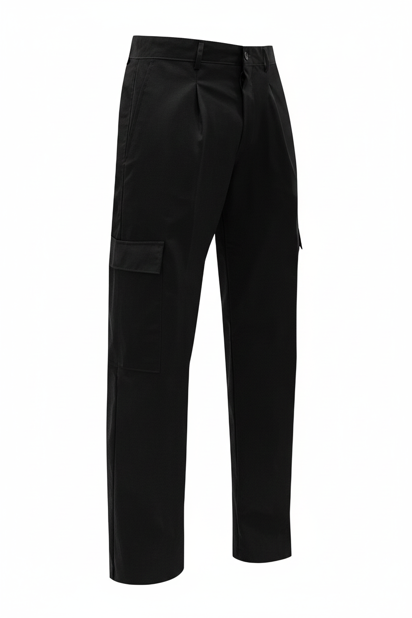 Calça Multibolsos Sarja
