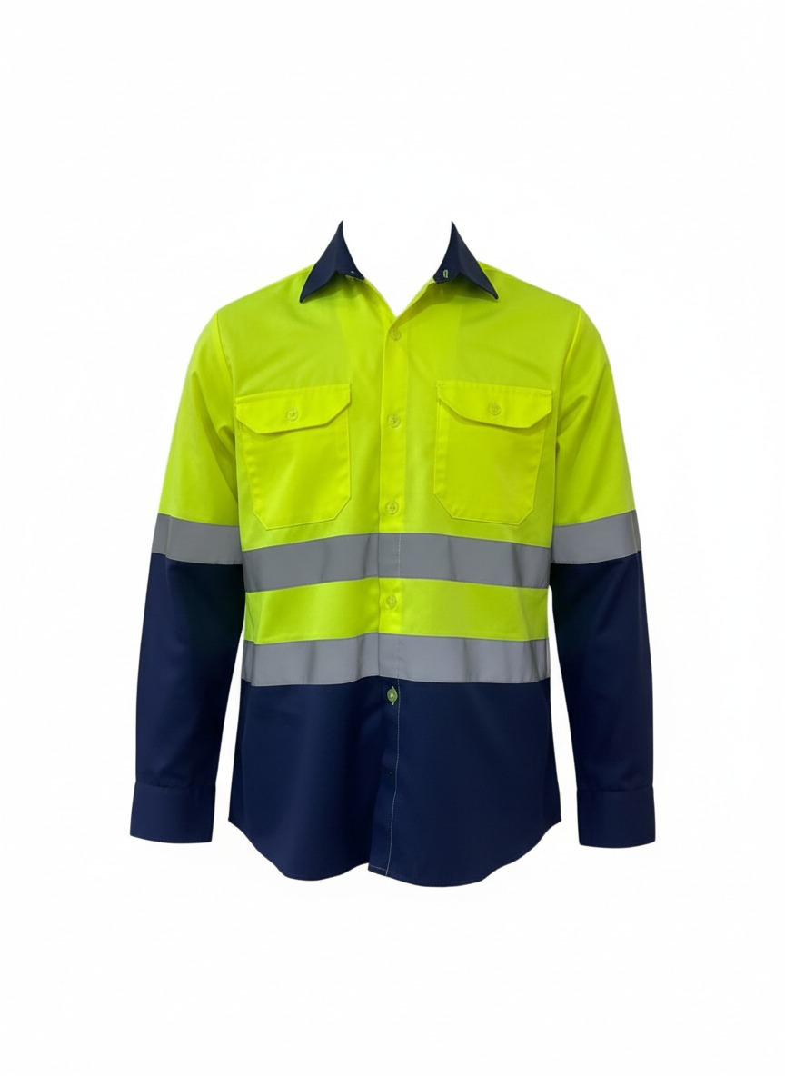 Camisa bicolor c/ Refletores